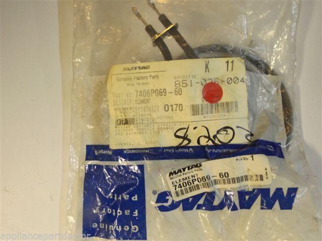 Maytag Magic Chef Stove 7406P069-60 ELEMENT NEW IN BOX Maytag Magic Chef Stove 7406P069-60 ELEMENT NEW IN BOX